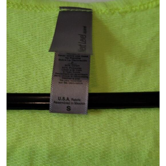 Lot 3 Small Racerback Workout Tank Top Shirts Run for After Party Neon Black - Picture 4 of 11